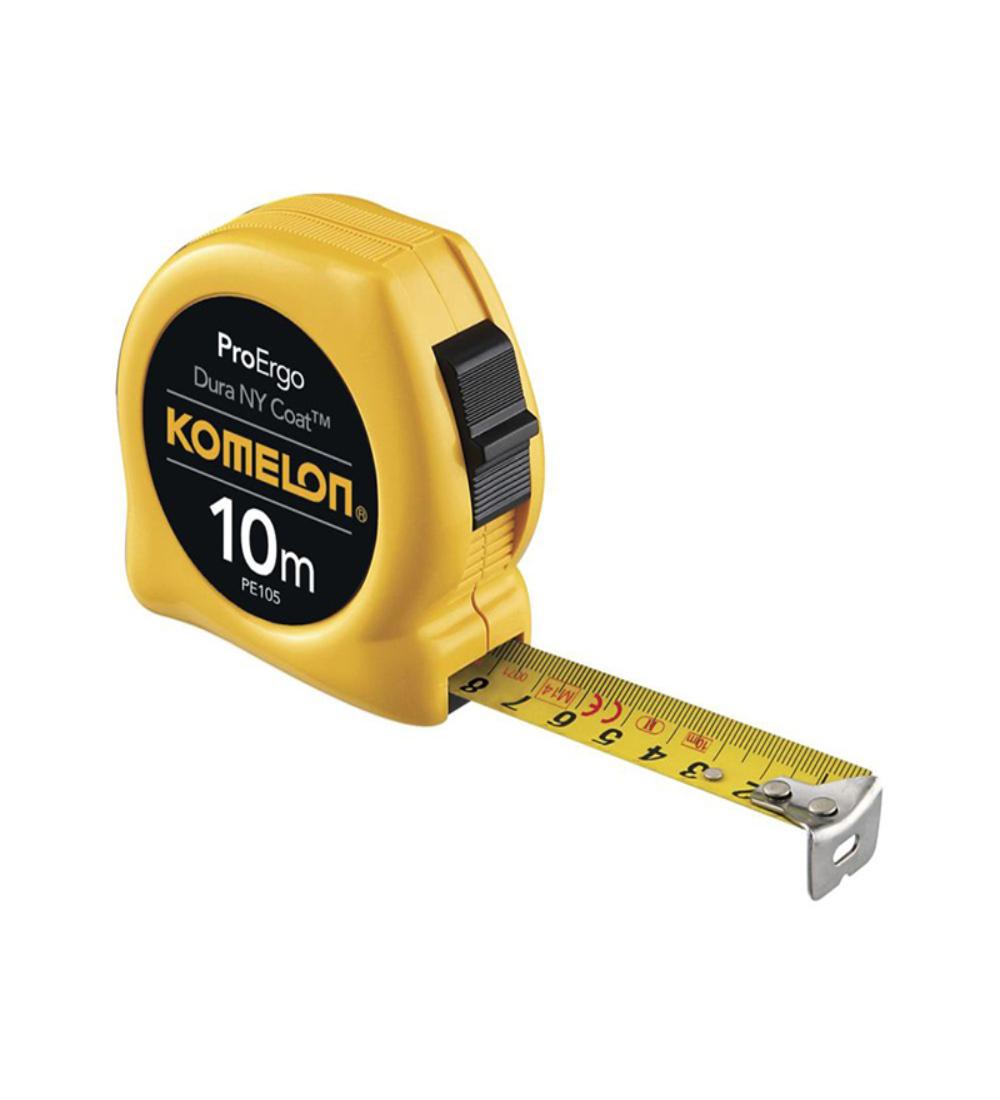 CINTA MÉTRICA PROERGO Komelon 10mX25